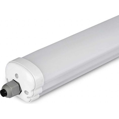 V-TAC VT-1574 TUBO LED PLAFONIERA 48W LAMPADINA 150CM IMPERMEABILE - SKU 216287 / 216286 - Colore Luce: Bianco Naturale