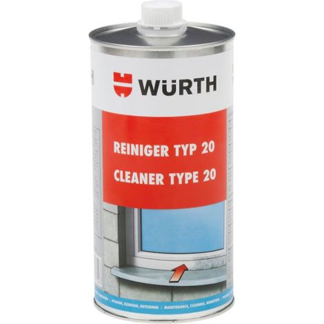 WÜRTH - Nettoyeur De Plastique Type 20