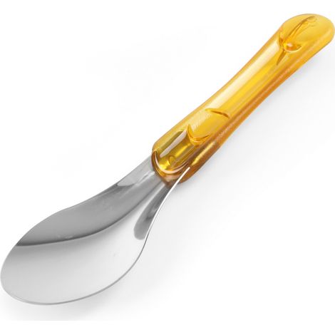 Cuchara para helado de acero con mango de tritán, amarilla - Hendi 755822 (1/3)
