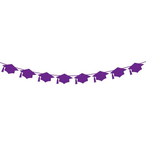 Ensemble de-drapeau de casquette de remise des diplômes