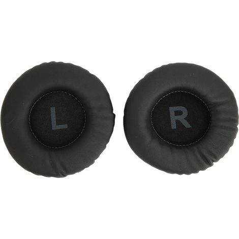 Coussinets d'oreille pour Casque, MST 206 Noir Coussinets de Rechange Universels Gauche et Droit pour Casque 85 Mm, Confortable à Porter (1/5)