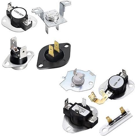 Kit thermostat et fusible thermique amélioré pour sèche-linge (1/4)