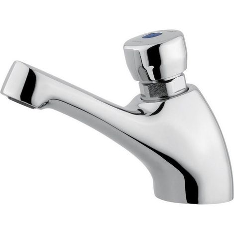 Rubinetto per lavabo temporizzato in ottone con finitura cromata - Idral Classic 08010/E (1/5)
