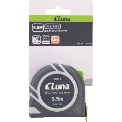 metro a nastro luna push lock 5,5 m 25 mm