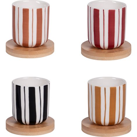 Table Passion - Coffret 4 tasses Singita 10 cl (1/5)