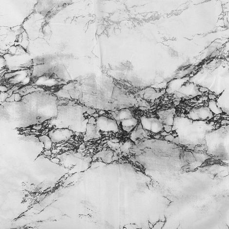 Parure de lit imprimée marbre en polyester (housse de couette 150 x 200 cm, 1 taie d'oreiller) (1/5)