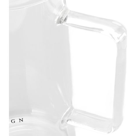 Verre à café transparent avec couvercle, tasse de boisson, décoration maison pour famille et amis (1/5)