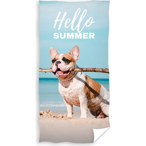 Bulldog Strandbadetuch 70x140