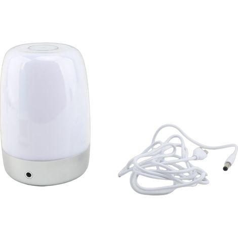 Sveglia da 3W, simulazione dell'alba, LED RGB USB regolabile, luce notturna da comodino, decorazione per la casa. (1/3)