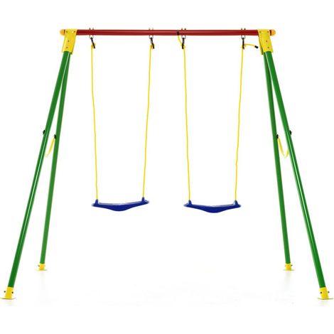 Altalena da giardino per bambino con struttura in