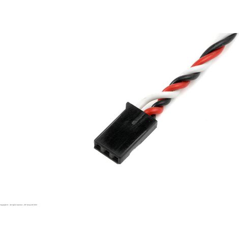Revtec - Servo Lead - Twisted - Futaba - Male - 22AWG / 60 Strands - 30cm - 1 pc