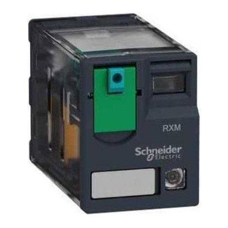 Relè miniaturizzato + LED 6A 4 NO/NC 24V DC