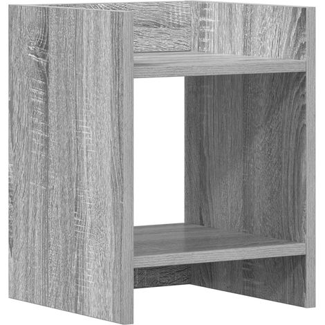 Plant Stand Grey Sonoma 30 x 30 x 40 cm Engineered Wood vidaXL