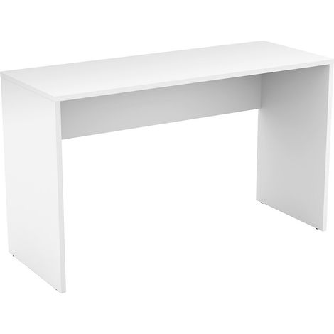 Weißer Schreibtisch MELTO 130 cm – Modernes Design, haltbar und ideal für Homeoffice oder Jugendzimmer