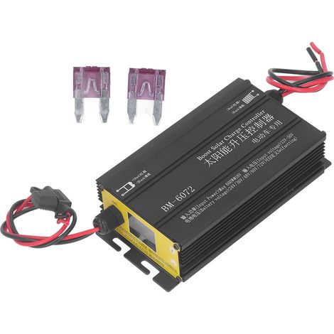 Contrôleur de Charge solaire MPPT Boost 600W, entrée 12-50V, écran LCD, Charge accélérée 24V 36V 48V 60V 72V (1/5)