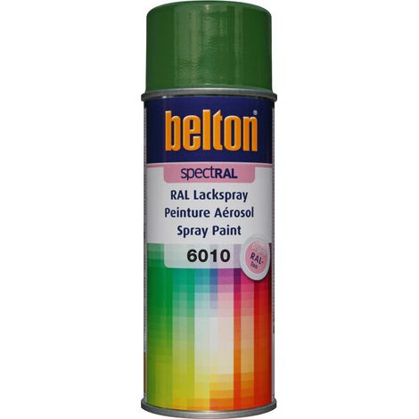 Pintura en aerosol Spectral Brillante 400ml Ral 6010 Verde Hierba - Belton Auto-k