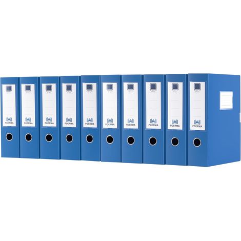 Archivbox A4, 10 pièces Archiv - Schachtel avec 7.5cm de largeur Rücken, bleu (1/5)
