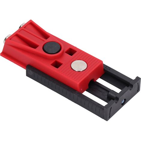 Perceuse à bois Guide de Perçage Gabarit Oblique pour Trous de Poche, Positionneur de Précision Accessoire de Menuiserie (1/5)