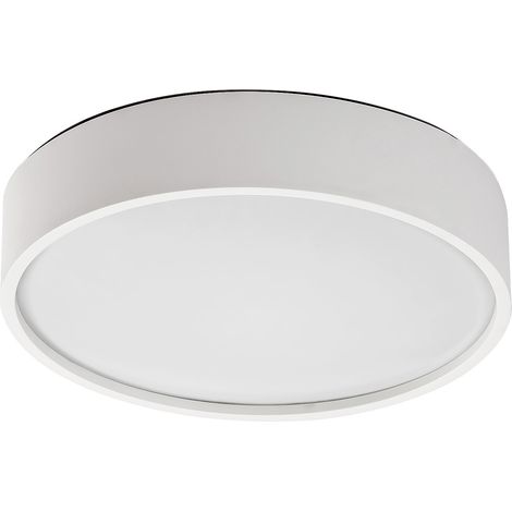 Plafonnier LED 19W 28,5cm blanc IP44 détecteur Rabalux (1/5)