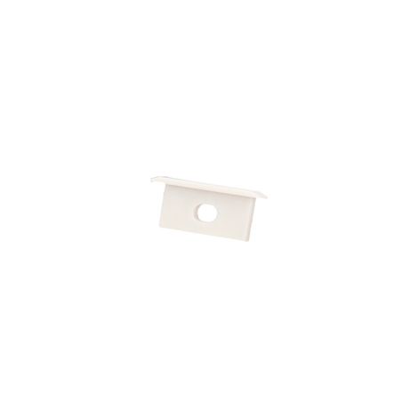 Recambio tapa con agujero para perfil tira LED ref. 204025013