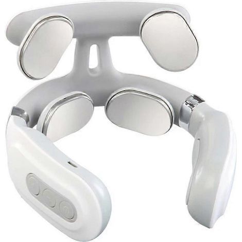 HONORNIC - Masseur de cou électrique rechargeable à impulsions neuro, masseur de cou portable