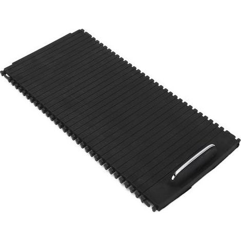Tihebeyan Remplacement de la protection aveugle du couvercle aveugle du rouleau de rouleau central de la console centrale pour W212, protection pour les propriétaires de classe C E (noir). (1/5)