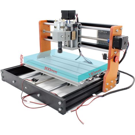 Routeur CNC, Contrôle 3 Axes, Broche Haute Vitesse (1/2)