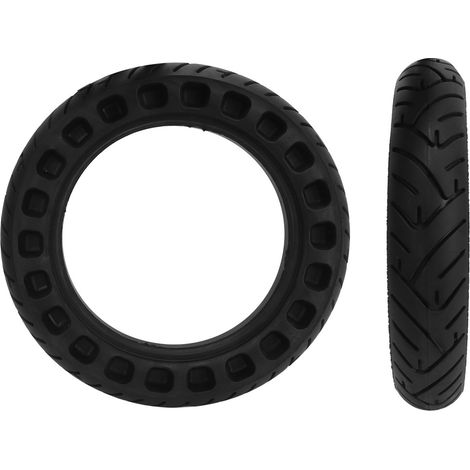 Pneu plein en caoutchouc pour trottinette 12x2.0, résistant aux chocs et aux crevaisons, bonne adhérence, antidérapant, structure alvéolaire, pour accessoires et pièces détachées de trottinette. (1/5)