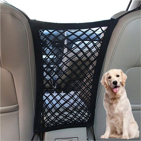 Filet de sécurité extensible pour voiture et SUV - Séparateur pour enfants et animaux de compagnie (1/5)