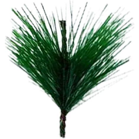 Branches d'aiguilles de pin artificielles, 20 pièces, petits faux pics, tiges pour arrangements floraux de noël, couronnes, décor de vacances, 5.5cm, vert (1/5)