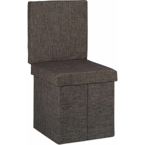 Taburete plegable con respaldo