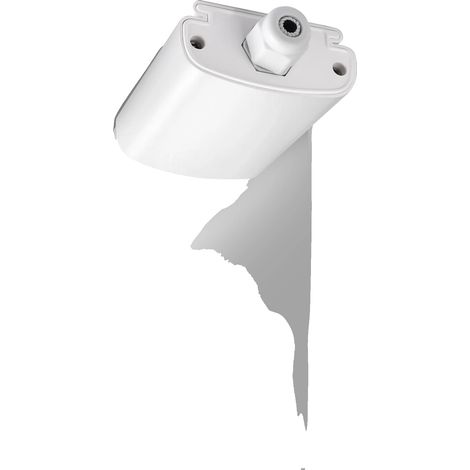 Tubo LED, resistente al agua IP66, de bajo consumo, 1 unidad, luz neutra, blanco. (1/2)