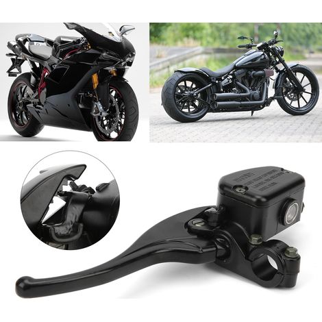Universelle 22-mm-Oberkupplungspumpenbaugruppe für Motorradumbauten (schwarz) (links) (1/5)