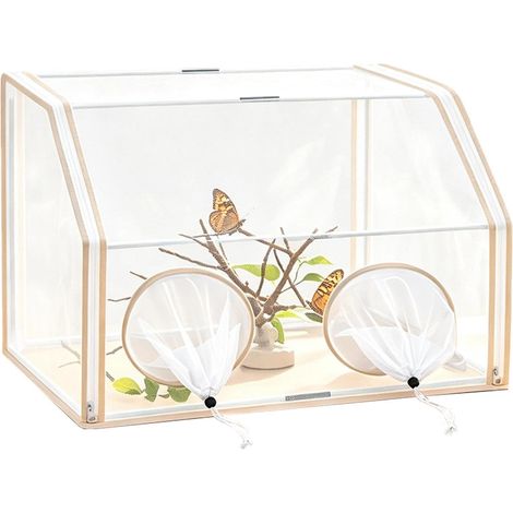 Casa para criar mariposas con cordón ajustable, impermeable. (1/5)