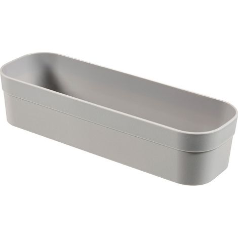 Dajar Organizer per Il cassetto Infinity Curver, Plastica, Grigio, 23 x 8 x 5 cm, Nero, Ciano, Magenta, Giallo, Rendement Standard (1/2)