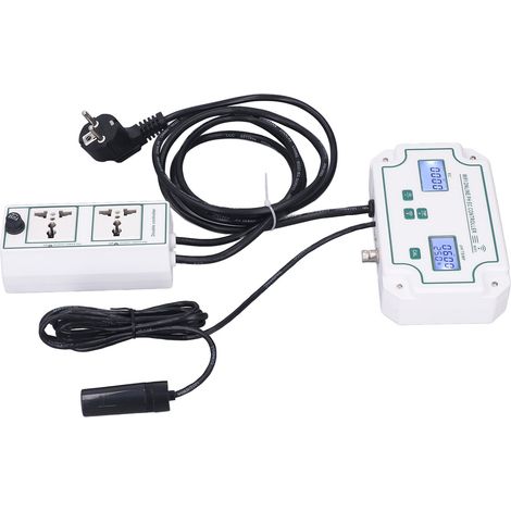 Testeur de qualité de l'eau pH EC TEMP 3 en 1 avec Wi-Fi, identification automatique et fonction d'alarme. Prise UE 230 V. (1/5)