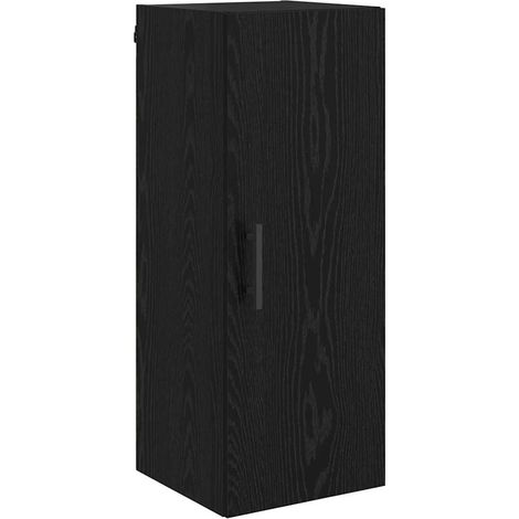 Maison Exclusive - Pensile Rovere Nero 34,5 x 34 x 90 cm Legno multistrato
