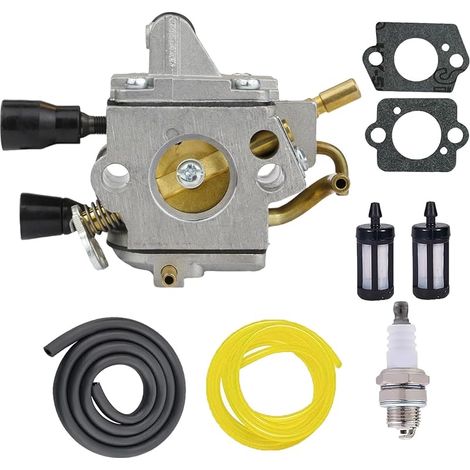Kit de carburateur de haute qualité pour tronçonneuse Stihl MS193T MS193 MS 193 T MS193TC MS193C Pièce de rechange 1137-120-0606 11371200606 1137 120 0617 Zama 805a Carb