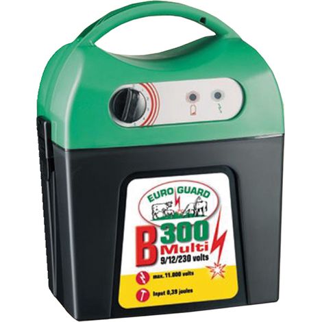 ELETTRIFICATORE 'EUROGUARD B 300 MULTI' tensione fino a 6,0 km  - ALBERT KERBL