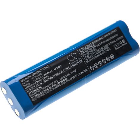 vhbw batteria compatibile con Bissell 1605W aspirapolvere (3400mAh, 14,4V, Li-Ion)