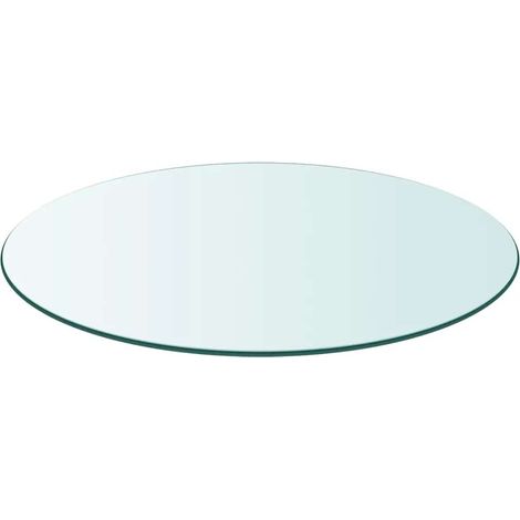 Maison Exclusive - Dessus de table ronde en verre trempé 900 mm (1/4)