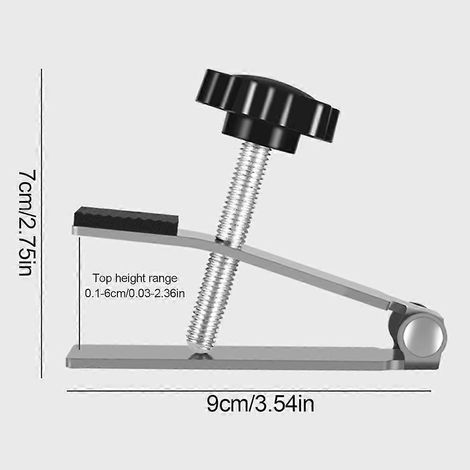 Poignée ergonomique pour pose de carrelage mural, bras réglable, cric robuste, dispositif de levage en hauteur pour meubles (1/5)