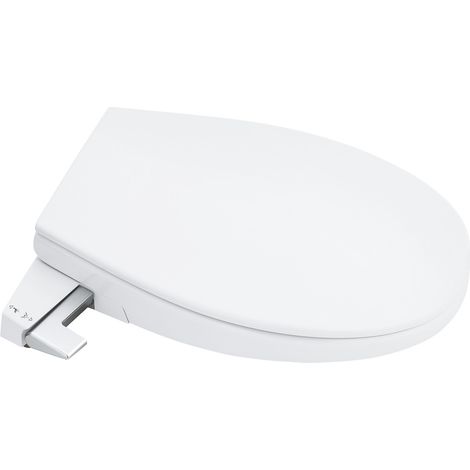 Grohe Bau Ceramic - Asiento de bidé manual, softclose, blanco alpino 39648SH0 (1/5)
