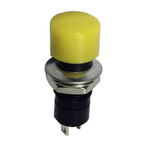 BOUTON POUSSOIR À PRESSION TRU COMPONENTS TC-R13-40A-05YL 1587708 250 V/AC 1.5 A 1 X OFF/(ON) À RAPPEL 1 PC(S)