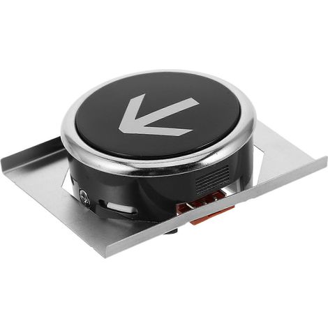 Boutons d'ascenseur : Interrupteurs de remplacement ronds pour panneaux d'ascenseur, adaptés à une utilisation commerciale et résidentielle. (1/5)