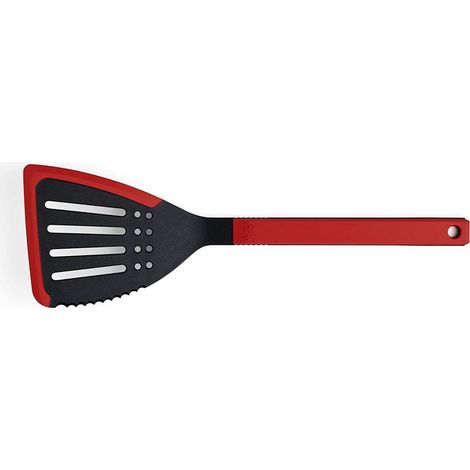 Woll KU003 Cook It Jumbo – Spatola in Silicone con Manico in Fibra di Vetro Il ärktem e Labbra Fino a 260 °C Resistente al Calore, 11,5 x 35 cm (1/2)