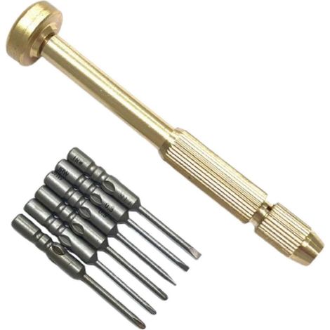 Tournevis de montre, mini tournevis de précision, jeu de tournevis pour lunettes, téléphone et ordinateur (1/5)