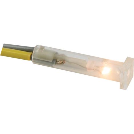 Luce a LED Quadrato 7 x 7 mm 12V Cristallo (1/2)