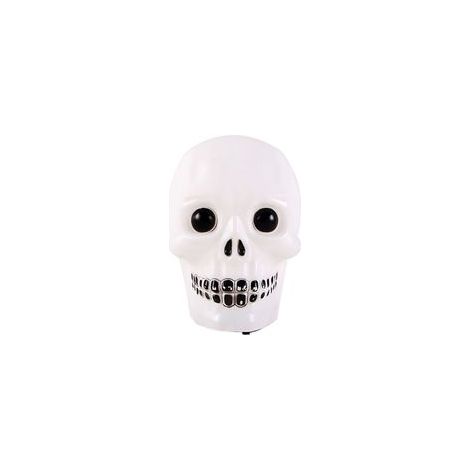 Guirlande lumineuse crâne Halloween 4 couleurs clignotante à piles, spooky, multicolore – (1/5)