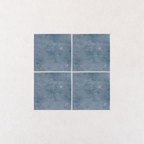 Carrelage Imitation Carreaux de Ciment MARLOW Blue Bayou 11,5x11,5cm